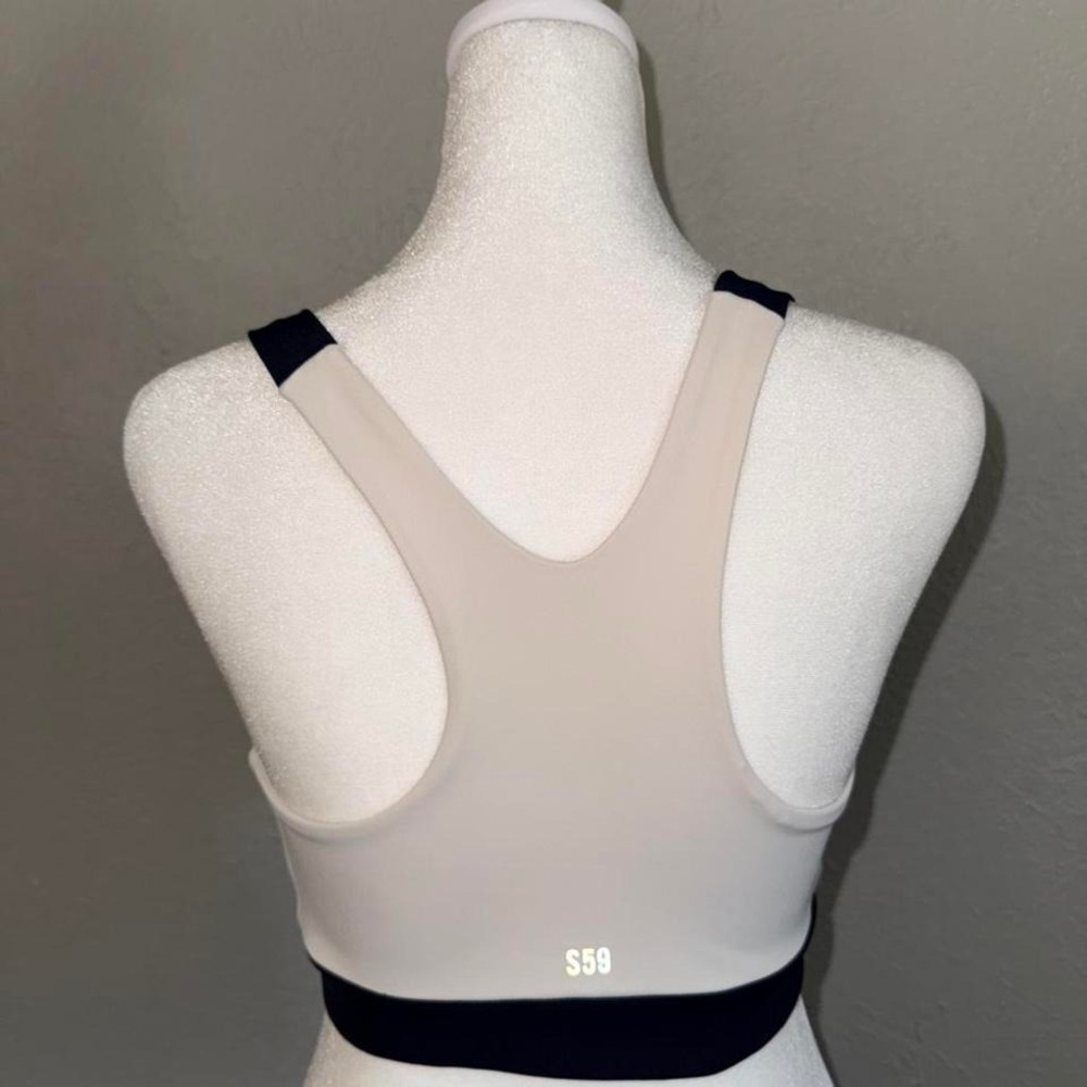 NWOT‎ Splits59 Sports Bra Size Small White/Black